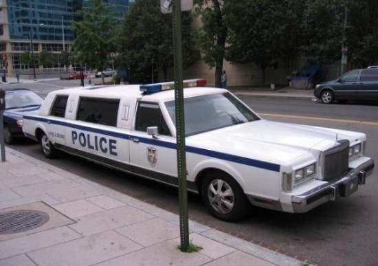Police Limousine Car
